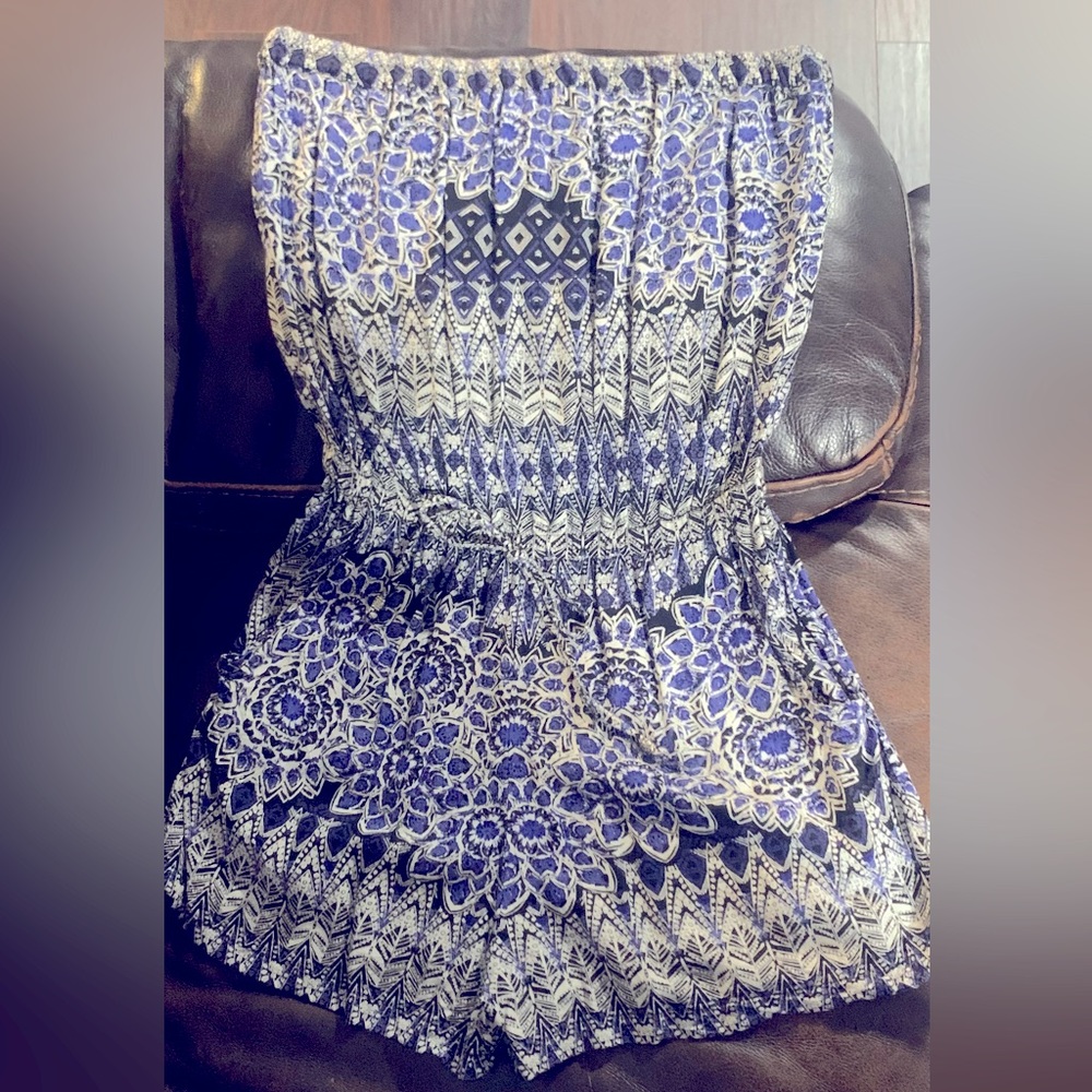Women’s Strapless Romper - Size M